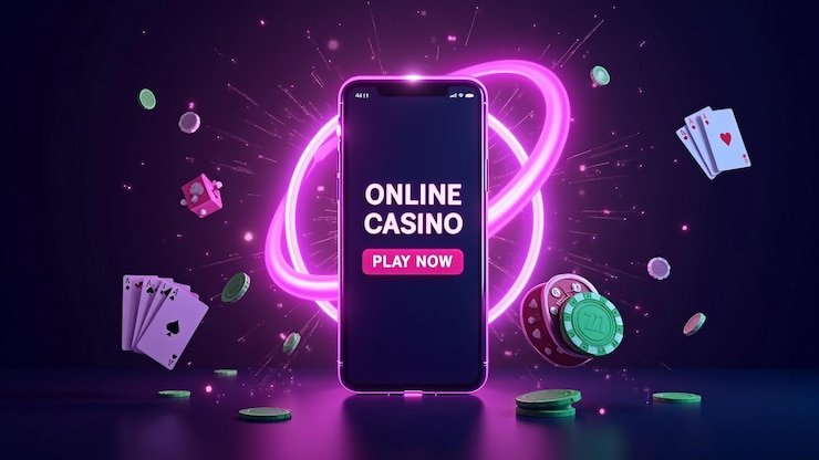 স্মার্টফোনে x1bet গণেশা গোল্ড স্লট উপভোগ করছেন একজন ব্যবহারকারী